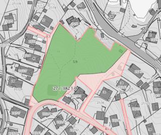 Kommuneplanens arealdel Konsekvensutredning 57 65-3 GNR BNR KARTUTSNITT Dagens formål Foreslått formål Arealstørrelse Forslagsstiller Byggeområde i Kplan Boliger/offentlig tjenseteyting 7,4 daa