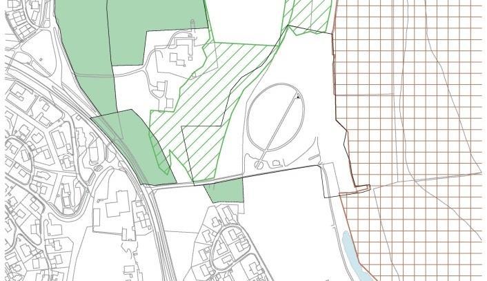 Kommuneplanens arealdel Konsekvensutredning 85 95 Eik kirkegård GNR 27 BNR 2 KARTUTSNITT Dagens formål Foreslått formål Arealstørrelse Forslagsstiller Jordbruk Livssynsfleksibelt seremonirom m 2