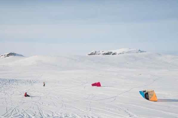 Nye aktiviteter: Kiting Ved fv.