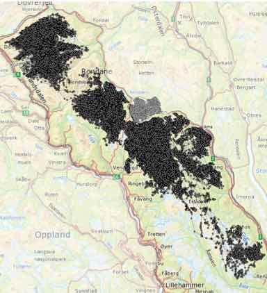 -Når Rondane har vært vernet som nasjonalpark i nesten 40 år: -Når området har hatt strengeste vernestatus i fylkesplan/ regionalplan i mer enn 10 år: Rondane nord deles i to