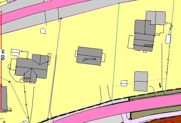 Planforslaget legger opp til konsentrert blokkbebyggelse i 3 etasjer + 1 etasje med parkeringsgarasje mot Maskinsvingen og 12 leiligheter.