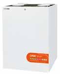 AGGREGAT CASA W3/4/5/9 SMART CASA W3 Smart Aggregat med motstrøms platevarmeveksler for fritthengende eller montering i overskapsraden på vegg på vaskeroet, grovkjøkken o.l. Kan suppleres med kjøkkenhette eller separat kontrollpanel.