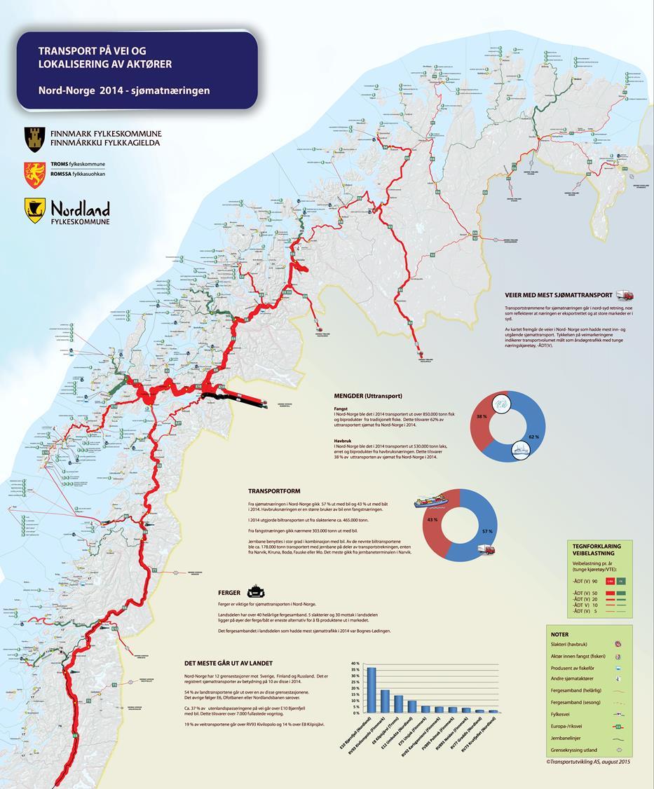 Felles strategisk satsing FRA KYST TIL MARKED «Kyst til marked» strategien ser helheten i transportkjeden og