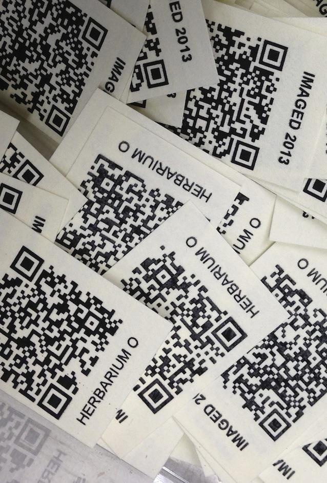 UUID QR codes for museum