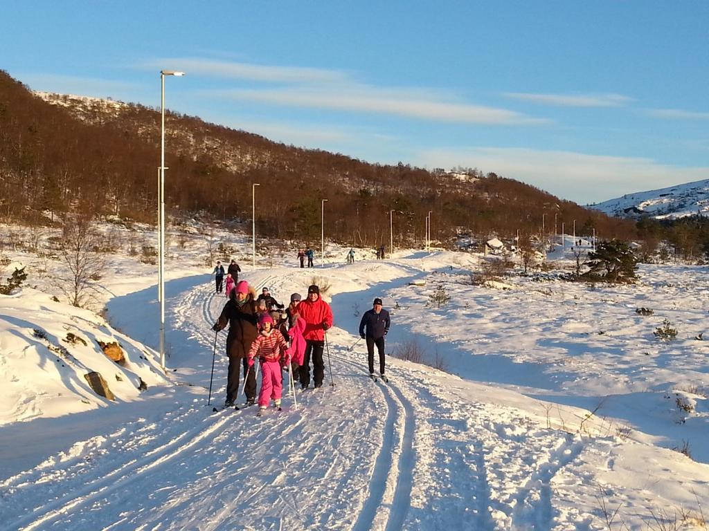 Åpning Blått flagg Åkrasanden, Karmøy Nye lysløyper i