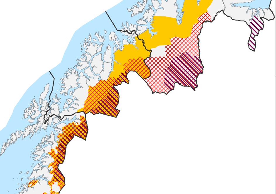 35% av fôrpotensialet i utmark i Troms ligger