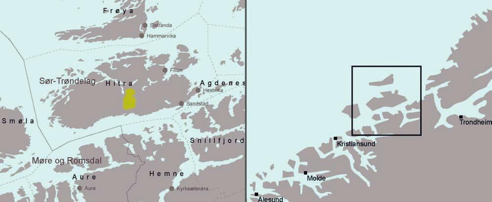 LokALISERIng 4 lokalisering 4.1 KrITErIEr Ved valg av lokalitet for planlegging av en vindpark vurderes flere faktorer. De viktigste er: tabell 4.