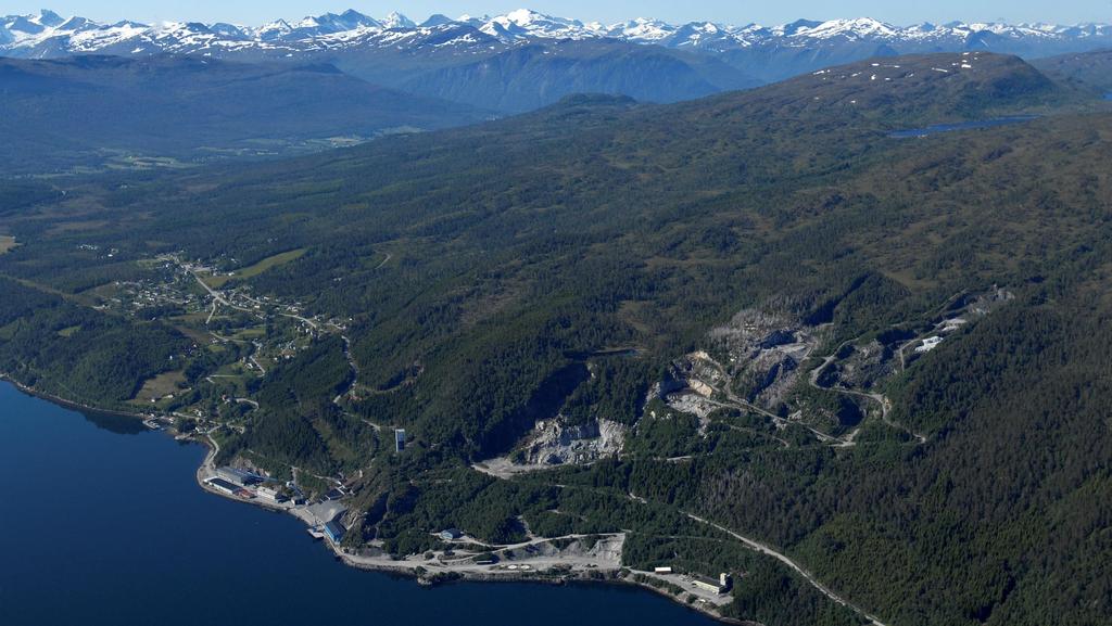 Molde 5 mai 2017 Bergmesteren Raudsand AS 0,5-1,0 milliard i investering i