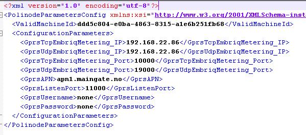 5 GPRS De aller fleste PN210/220 kan kommunisere på TCP/IP og UDP på GPRS nettet. SIM kortet og abonnementet må ha støtte for GPRS og GSM Data.