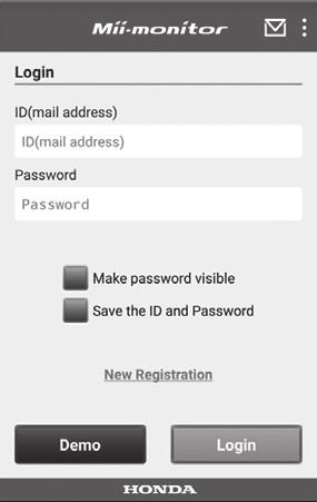 Registration) i login