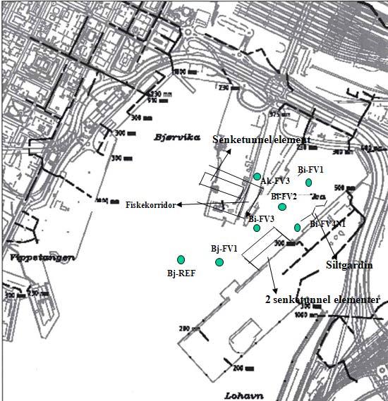 Plassering av stasjoner for