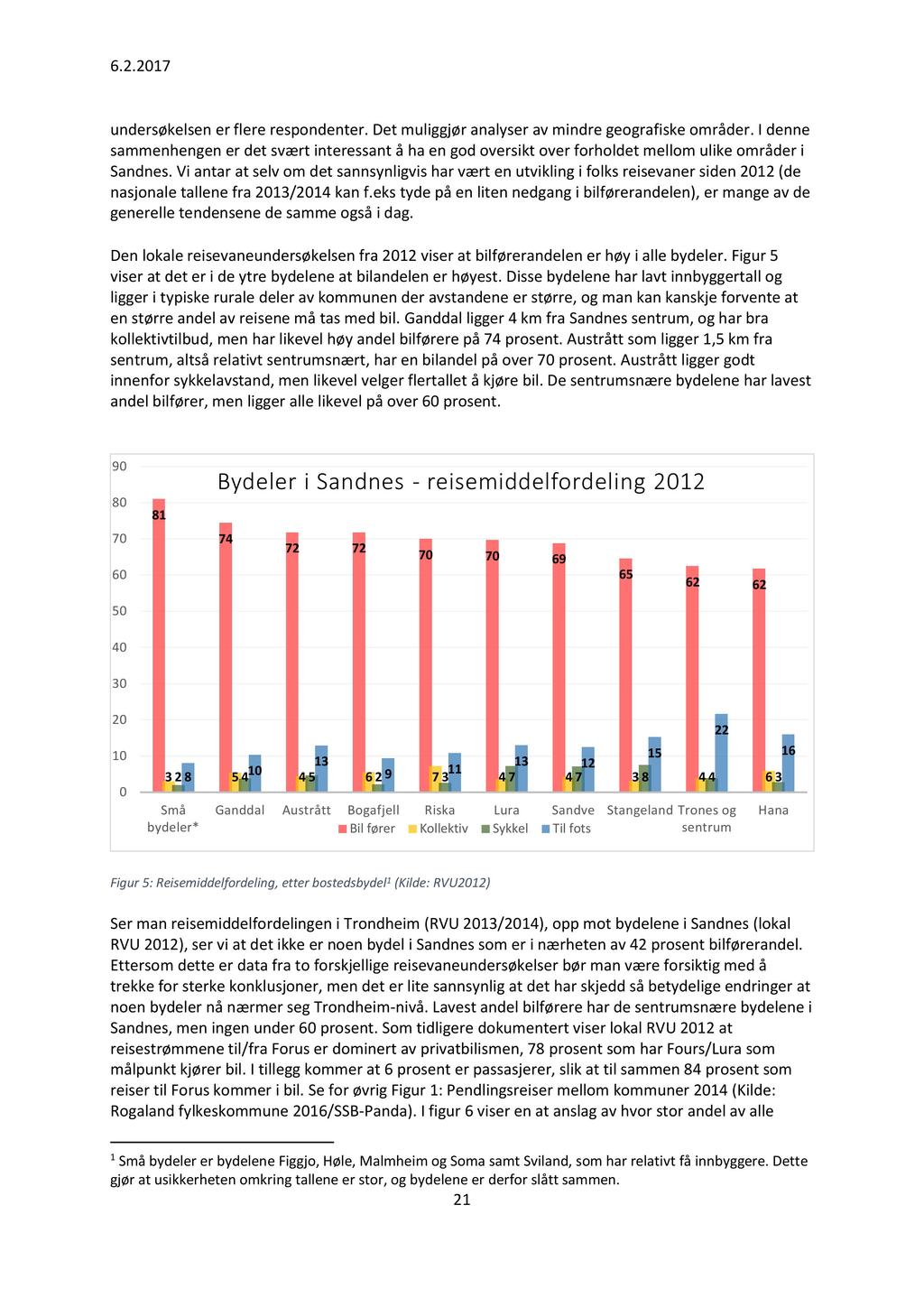 undersøkelsen er flere respondenter. Det muliggjør analyser av mindre geografiske områder.