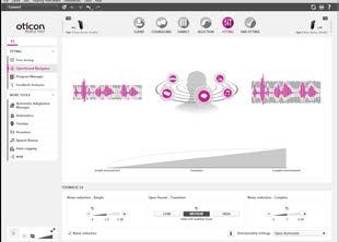 5. OpenSound Navigator: Hjelper deg med å justere høreapparatets ytelse i enkle til komplekse lyttemiljøer (se egen del) 6. Program- oppsett a.