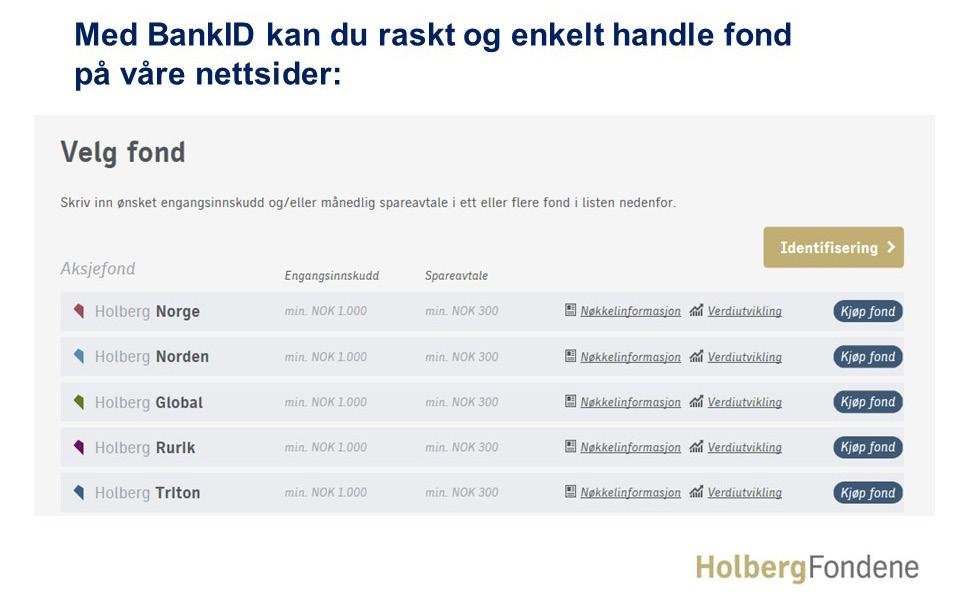 Du er velkommen til å kontakte oss for en fondsprat