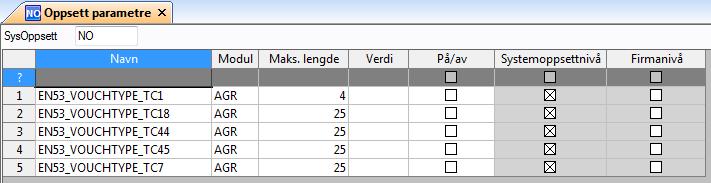 Dette kan gjøres for enklere å kunne skille disse fra skannede fakturaer ved spørringer i Unit4 Business World.