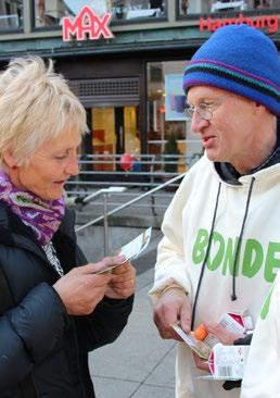 Norges Bondelag synliggjør bondens arbeid gjennom aktiv kontakt mot myndigheter og medier.