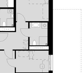 4-ROMS Hoveddel utgjør: 76 m 2 Leil.