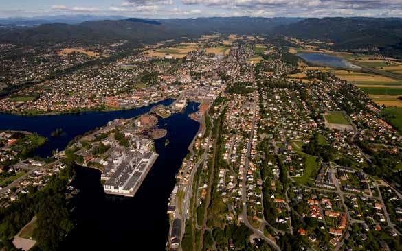 Foto: Sven Dahlgren, regiongeolog Buskerud, Vestfold og Telemark 1500 millioner års geologisk historie i SKIEN Skien er en kommune med et utrolig stort geologisk mangfold.