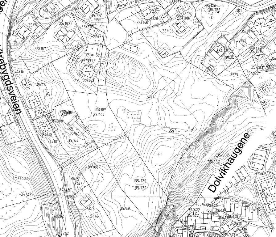 Fotopunkter kommunikasjonslinjer SØREIDE PANORAMA Gnr 34 bnr 5,6 og 7 m.fl. 1.1 Plangrense 1.9 1.4 1.2 1.12 1.11 1.10 1.7 1.8 1.5 1.3 1.6 1.1. - Kryss sett mot sørvest 1.2. - Bro sett mot nord 1.3. - Mur sett mot nordøst 1.