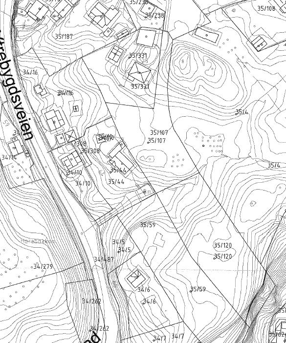 Fotopunkter bygninger SØREIDE PANORAMA Gnr 34 bnr 5,6 og 7 m.fl. 13.1 Plangrense 9.4 11.1 9.3 10.1 9.1 9.2 9.1. - Verkstedet sett mot sørvest 9.2. - Verkstedet sett fra vest 9.3. - Verkstedet sett mot øst 9.