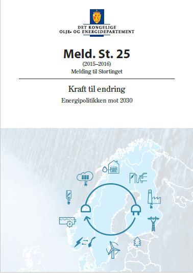 Kraft til endring energipolitikken mot 2030 Forvaltningsplanene etter vannforskriften et verktøy for økosystembasert forvaltning Tilpassede miljømål, der miljøgevinsten avveies mot