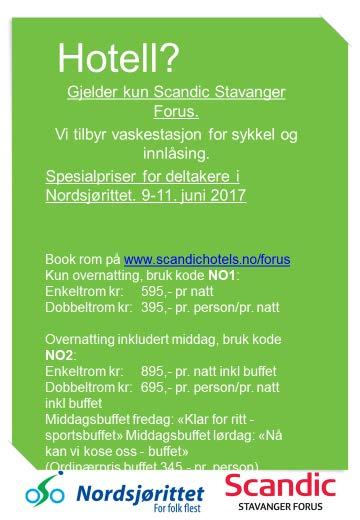 - Kontaktpersoner Kjetil Torgersen, assisterende rittleder (97156824) kjetil@nordsjorittet.