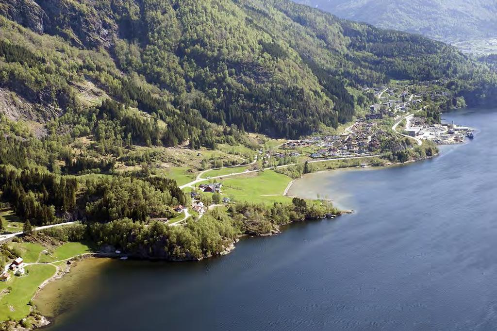 Hornnes Påhogg i området ved avkøyringa til Hornnesvegen. Beste påhogg må vurderast nærare, saman med tilkoplingspunkt. Eks. rv.