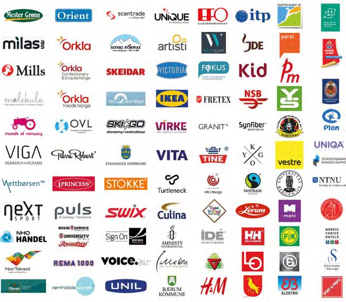 Forpliktende partnerskap Gjennom medlemskap i Initiativ for etisk handel (IEH) har 160 bedrifter, organisasjoner, og offentlige virksomheter inngått et forpliktende partnerskap for å ta tak i