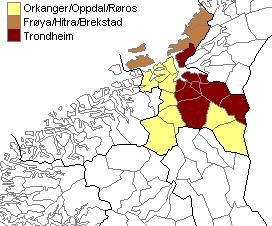 Prognoseregionene har ulike forutsetninger Fruktbarhet: Like forutsetninger i prognoseregioner som tilhører samme fruktbarhetsregion 68 fruktbarhetsregioner.