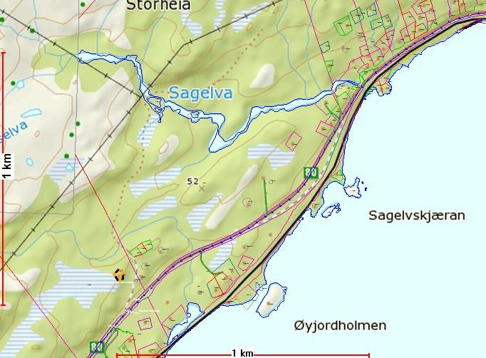Vedtak: Statens vegvesen godkjenner på vilkår søknaden om avkjørsel fra rv. 80 (ved hp 3, 11888 meter, på veiens høyre side) til eiendommen gnr. 114 bnr.