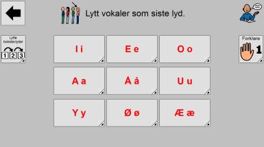 samme bokstav som i Lese - Lære bokstavene Sider med bokstaver som eleven har lært kan brukes til repetisjon Vurder om elevene opplever at det er enklere