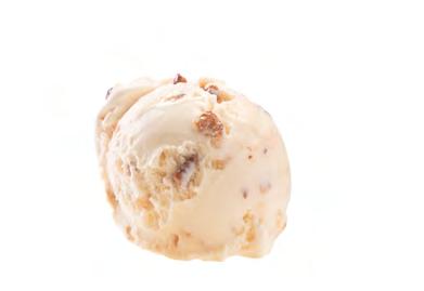 Ta iskrem (en av våre 27 varianter) ut fra bakken og skjær den i 1-2 cm tykke skiver.