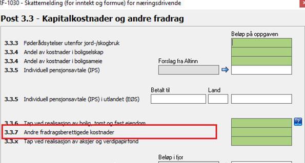 -> 3.3.7 Kapitalkostnad skog