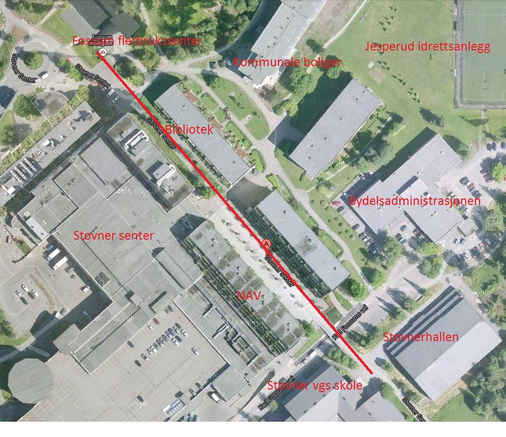 Bydel Stovner ønsker å utvikle området til en stor ungdomsmøteplass hvor alle kommunale og frivillige tiltak i området inngår.