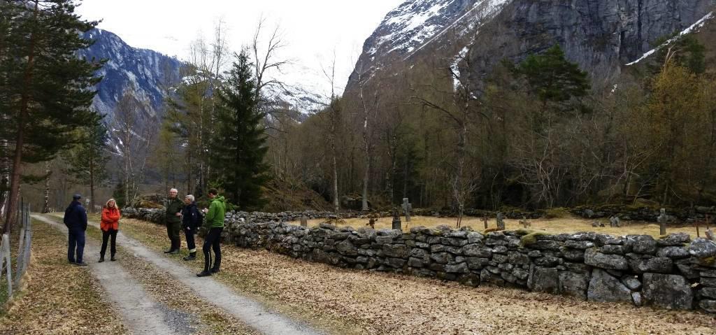 tiltakshavar, nasjonalparkforvaltar/sno, grunneigar og Rauma kommune er til stade.