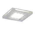 Downlight LED PICO 20, 12 V Varenr Produktmål L x B x H Pris L. status 1430310 186 x 60 x 9 mm 664 Lager Krom farge. Benytt driver 29030. Dimbar. Lysmengde: 155 lm Lysspredning: 108 Lux v.