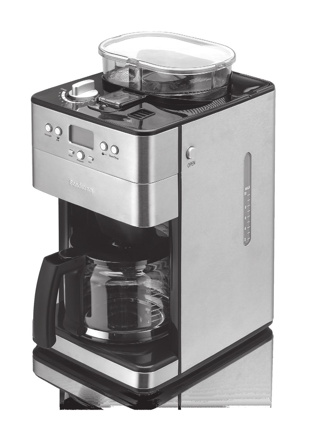 S10GC15E Instruction Manual Coffee Machine Instruksjonsmanual Kaffetrakter