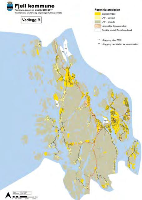 3.3 Lokale føringar 3.3.1 Kommunal planlegging Fjell kommune Sikre viktige hamner og farleier i sjø.