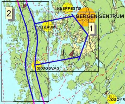 1.1.4 Grunngjeving for planlagt tiltak Bakgrunnen for nytt sør/nord-samband på Sotra er å få eit betre, effektivt og framtidsretta transportsamband mellom søre delen av Sotra og mot Straume og Bergen