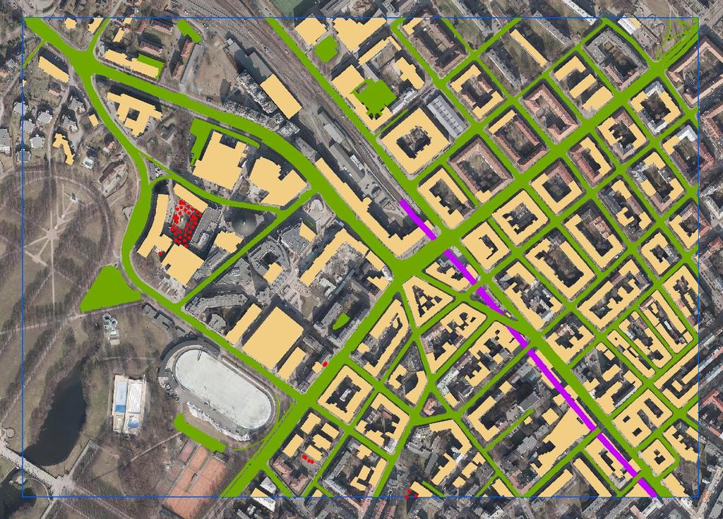 Forslag til «eierskapskart» som kan opprettes over hele Oslo Nivå 1 2 Tema Små ledninger som for eksempel: Trafikkstyringsanlegg, Belysningskabler.