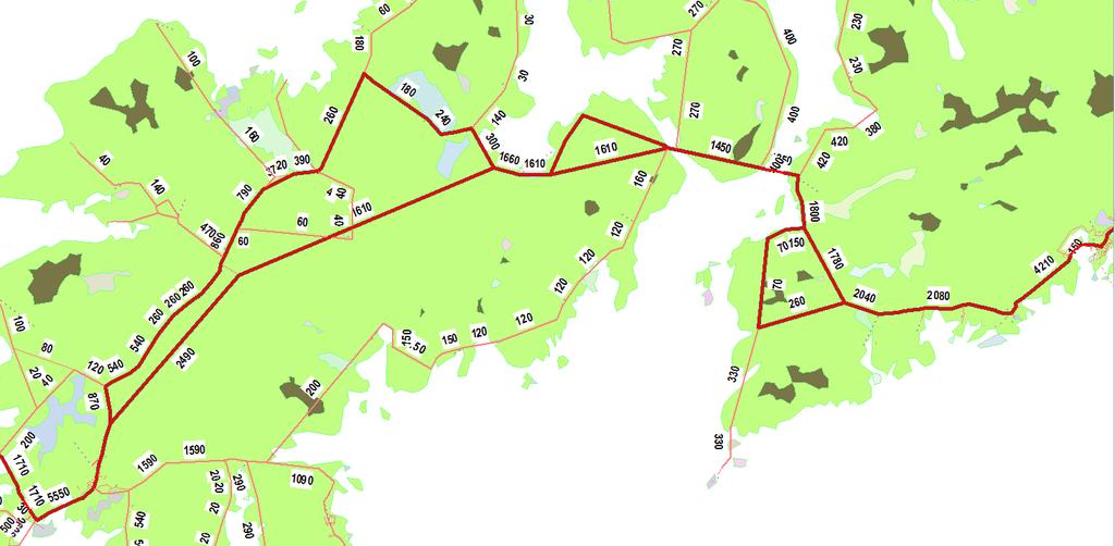 1.5.3 Kabelvåg-Leknes Beregningene viser en ÅDT