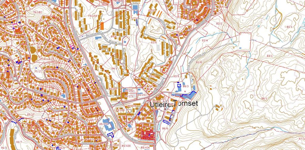 Side 2 Risvollan Figur 1 - Planområdet ligger ca 5 km sørøst for Trondheim sentrum, ved Risvollan.