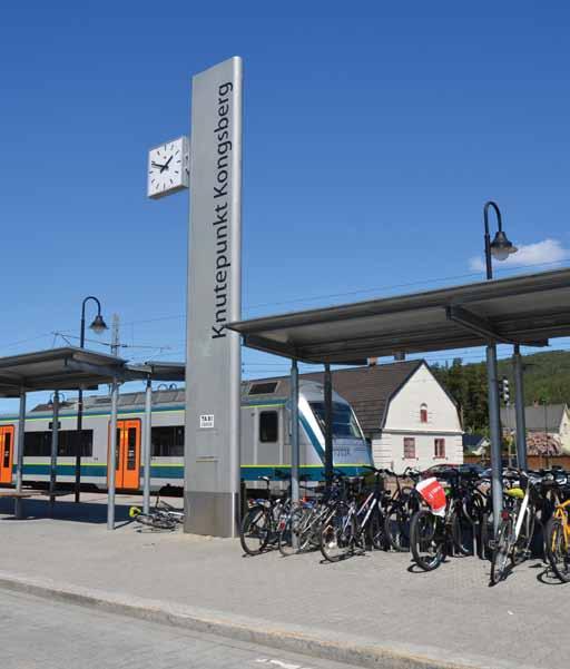 6. overordnet Strategi 6.3.4 Kompaktbyen - hovedutviklingsområde i Kongsberg Kongsberg har i stor grad klart å utvikle et sammenhengende og kompakt utbyggingsmønster med relativt korte reiseavstander.