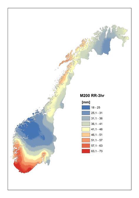 Korttidsnedbør (mm),