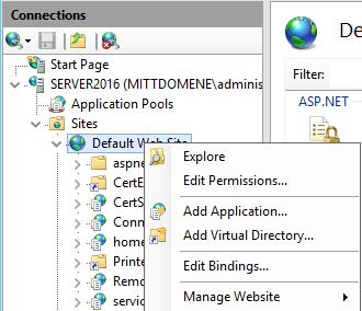 mittdomene.local/extra_webfiler NTFS-rettigheter (f.eks.