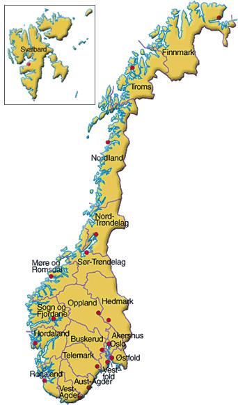 Hechos sobre Noruega Tittel: Noruega: Un país escandinavo.