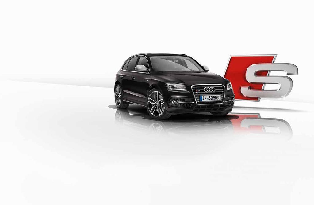 56 S-modell Sportslig selv når den står stille S står for sportslighet. Audi SQ5 TDI beviser det på en imponerende måte.