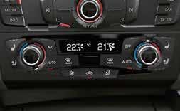 Egne Audi exclusive-sømmer på rattkransen Sidespeil med integrert LED-blinklys Elektrisk justerbare.