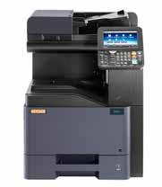 Dokumentmater til 75 ark Papirformat: A6R - A4 Nettverkstilkobling/USB 2-sidig utskrift (duplex) Arkmagasin: 1x250 +