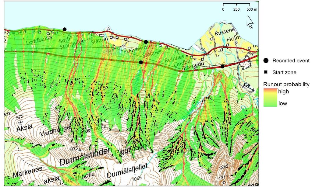 Utløpsmodellering Validering med